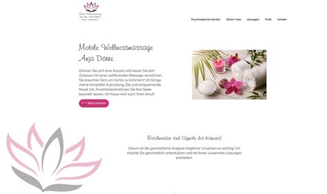webseite für schwule massage